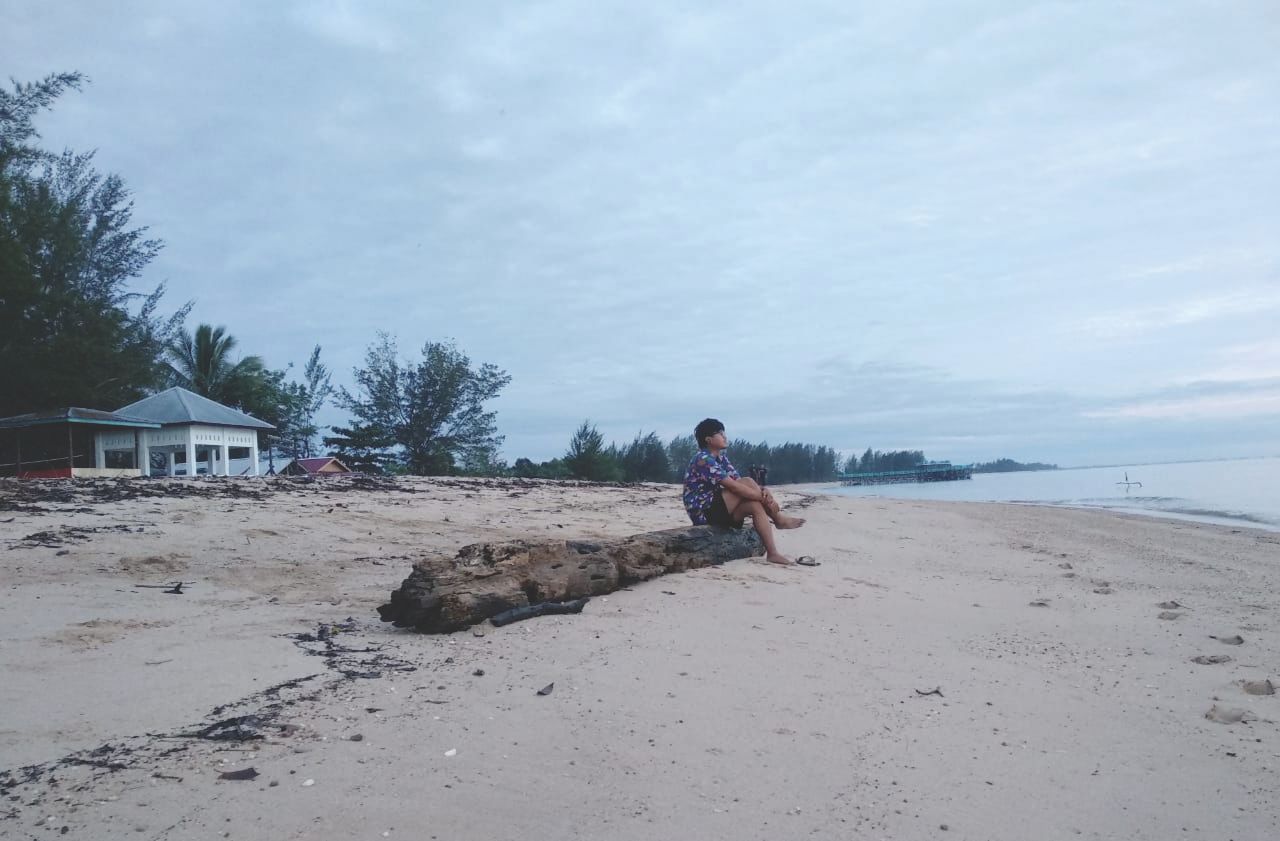 IWAN K/RADAR KALTARA Fokus: Pantai Tanah Kuning menjadi salah satu potensi wisata yang bisa dijual di Kaltara.