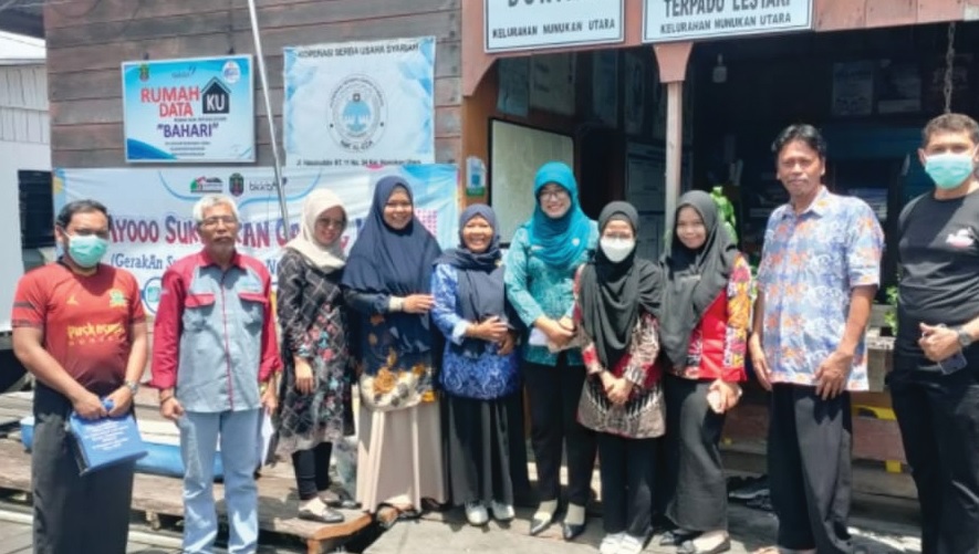 DOK PROKOMPIM FOCUS BERPRESTASI: Penilaian posyandu aktif oleh sejumlah OPD terkait untuk posyandu wilayah Nunukan dan Sebatik sedang dilakukan.