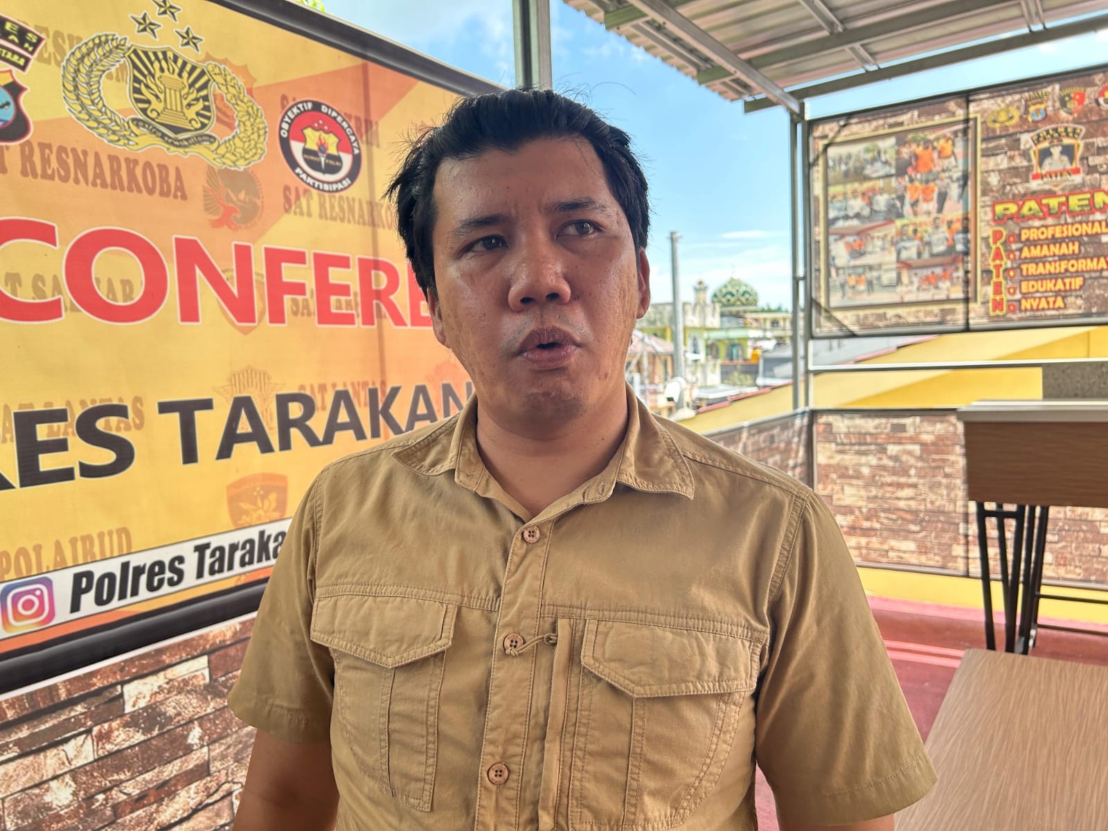 FOTO: ELIAZAR/RADAR TARAKAN AKP Randhya Sakthika Putra