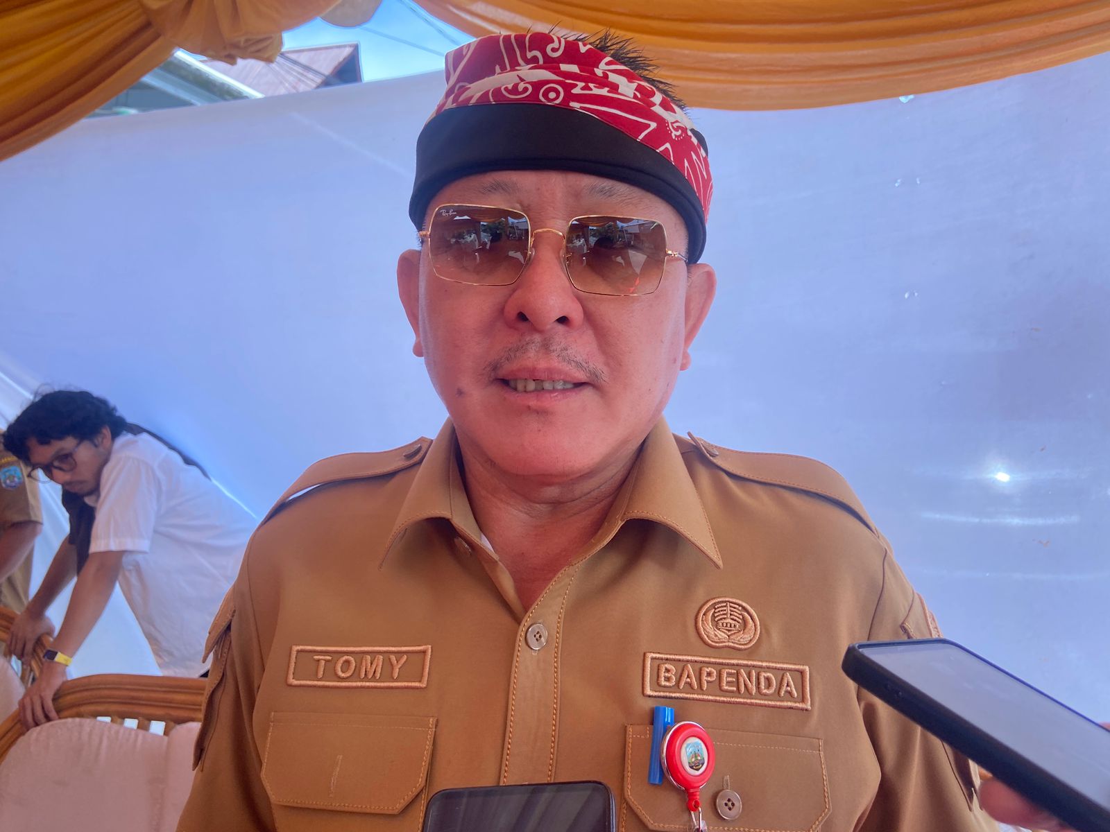 FOTO: ELIAZAR/RADAR TARAKAN Tomy Labo Kepala Bapenda Kaltara