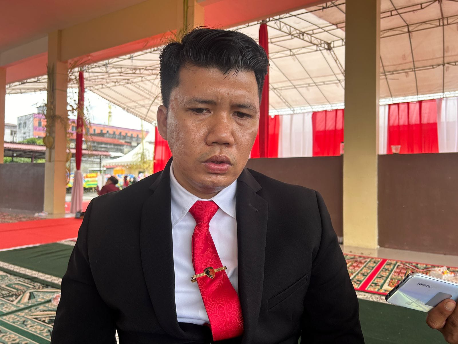 FOTO: ELIAZAR/RADAR TARAKAN  AKP Randhya Sakthika Putra Kasat Reskrim Polres Tarakan