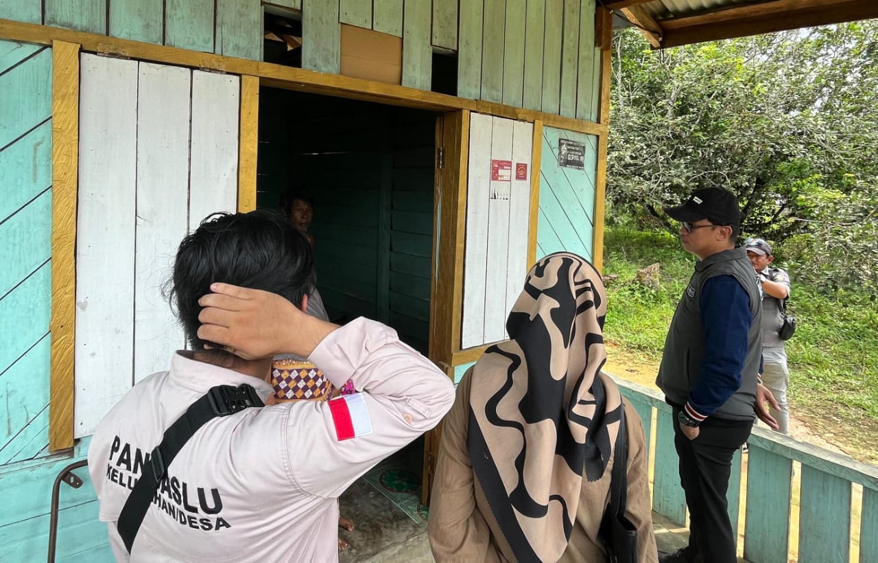 Ketua Bawaslu monitoring uji petik pengawasan coklit.