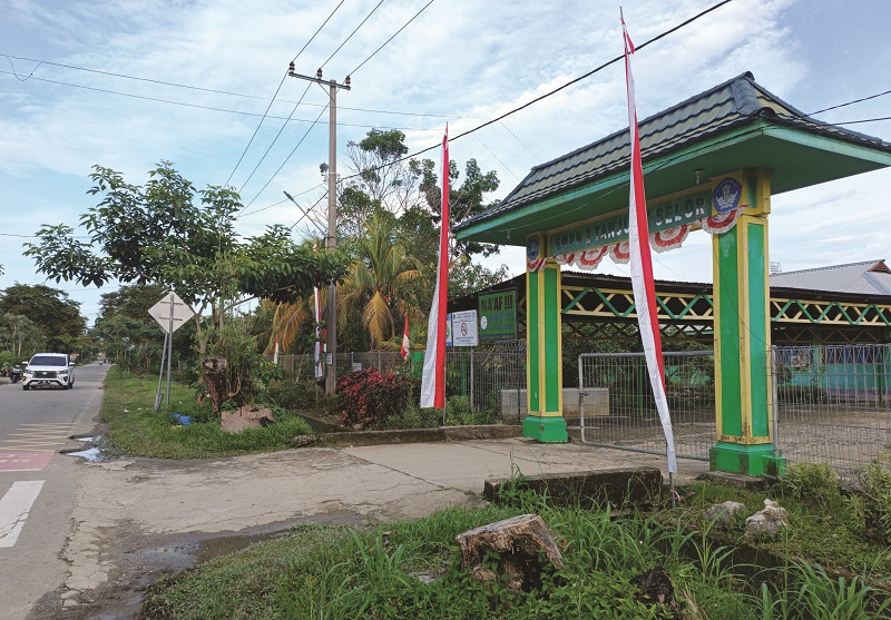 IWAN K/RADAR KALTARA RELOKASI: SMPN 2 Tanjung Selor di daerah Jalan Gelatik yang rencana akan direlokasi ke daerah Korpri.