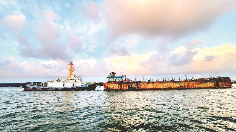 KP FLUKTUASI: Jumlah kunjungan kapal dalam negeri di pelabuhan Semayan dan Peti Kemas Kariangau pada Juni 2024 mencapai 1.017 unit, turun 5,04 persen dibandingkan bulan sebelumnya, tetapi naik 27,28