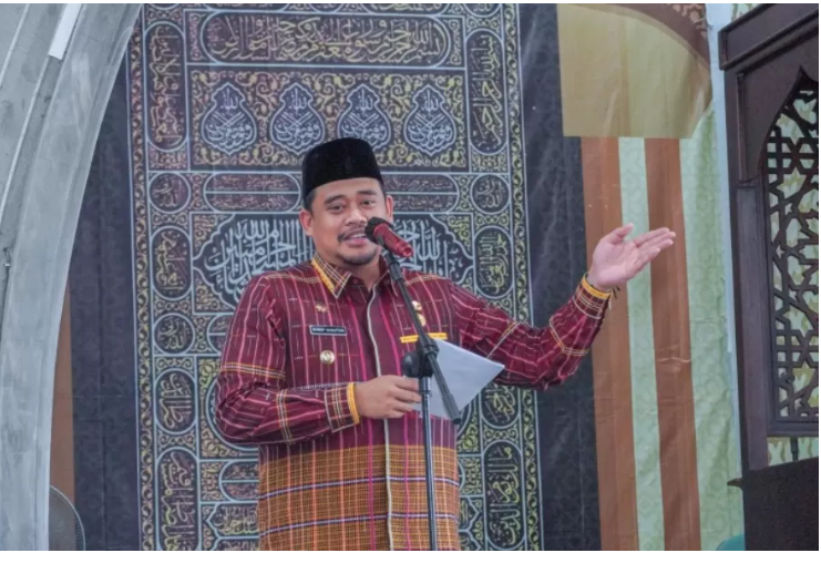 MAJU PILKADA: Bobby Nasution siap adu gagasan di Pilgub Sumut. (Dok. Pemko Medan)