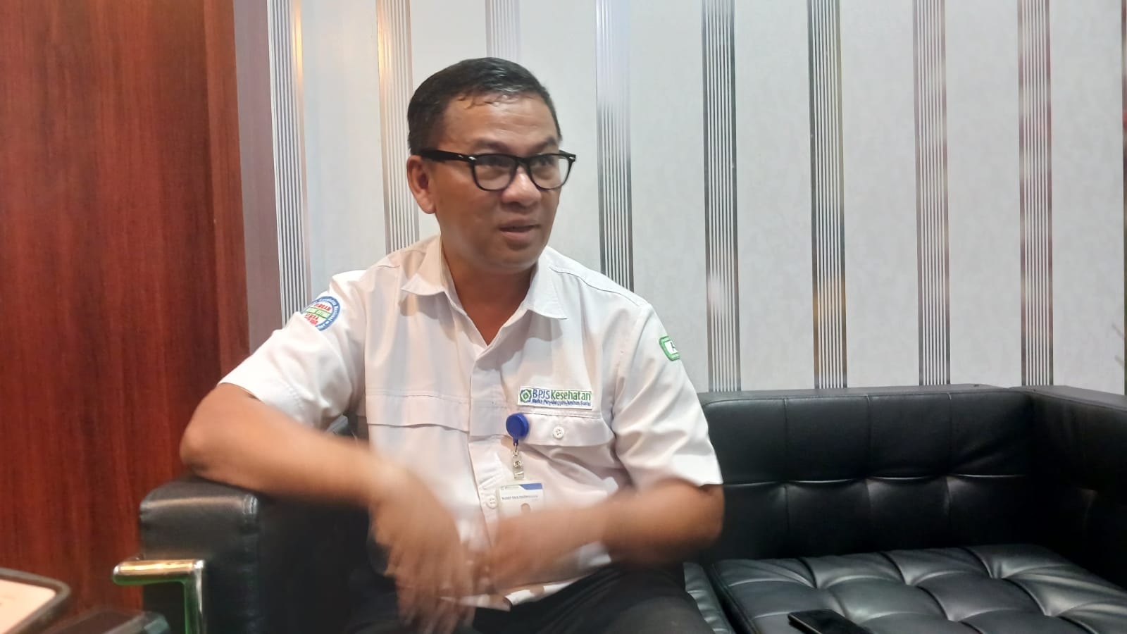 AGUS DIAN ZAKARIA/RADAR TARAKAN: Yusef Eka Darmawan Kepala BPJS Kesehatan Cabang Tarakan