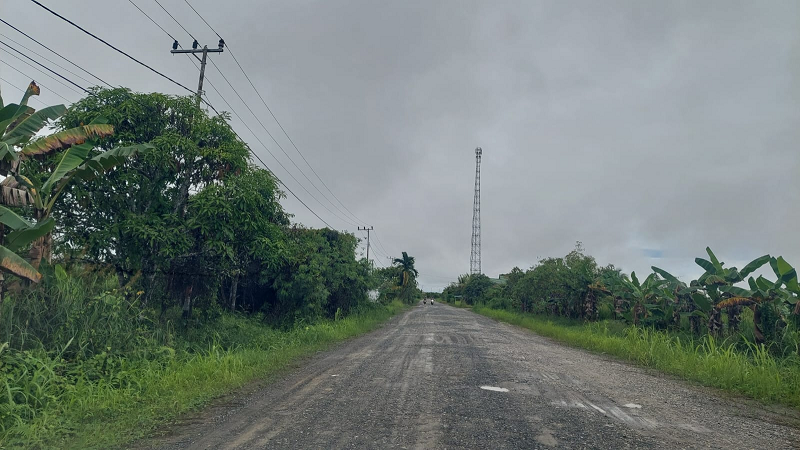 SADAR HUKUM: Desa Salimbatu menjadi salah satu desa yang ditetapkan sadar hukum.