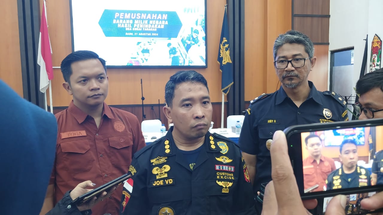FOTO: AGUS DIAN ZAKARIA/RADAR TARAKAN Johan Pandores Kepala Bea Cukai Tarakan