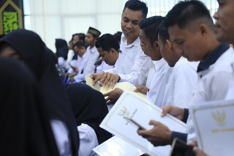 ABDI NEGARA: Tampak PPPK&nbsp; formasi 2023 menerima SK pengangkatan beberapa waktu lalu.