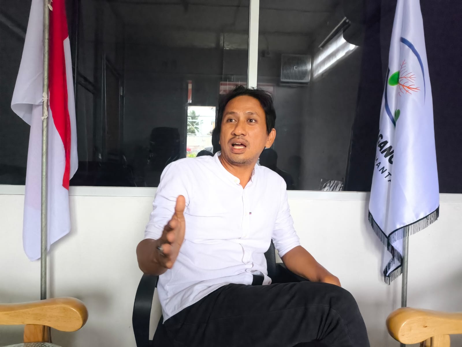 FOTO: RADAR TARAKAN Feri Ketua APRL Nunukan
