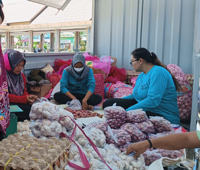 IWAN K/RADAR KALTARA STATISTIK: Bawang merah menjadi salah satu penyumbang deflasi di Kaltara pada Agustus 2024.