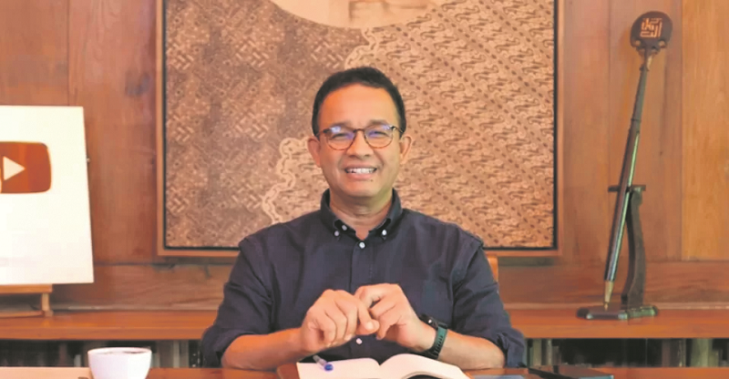 WACANAKAN: Anies Baswedan menyampaikan permohonan maaf kepada warga yang memintanya maju kembali di Pilkada Jakarta 2024 namun akhirnya batal. (YouTube Anies Baswedan)