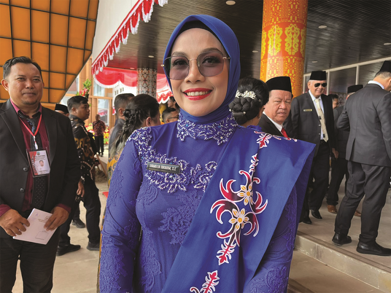 Anggota DPRD Kaltara Vamelia Ibrahim