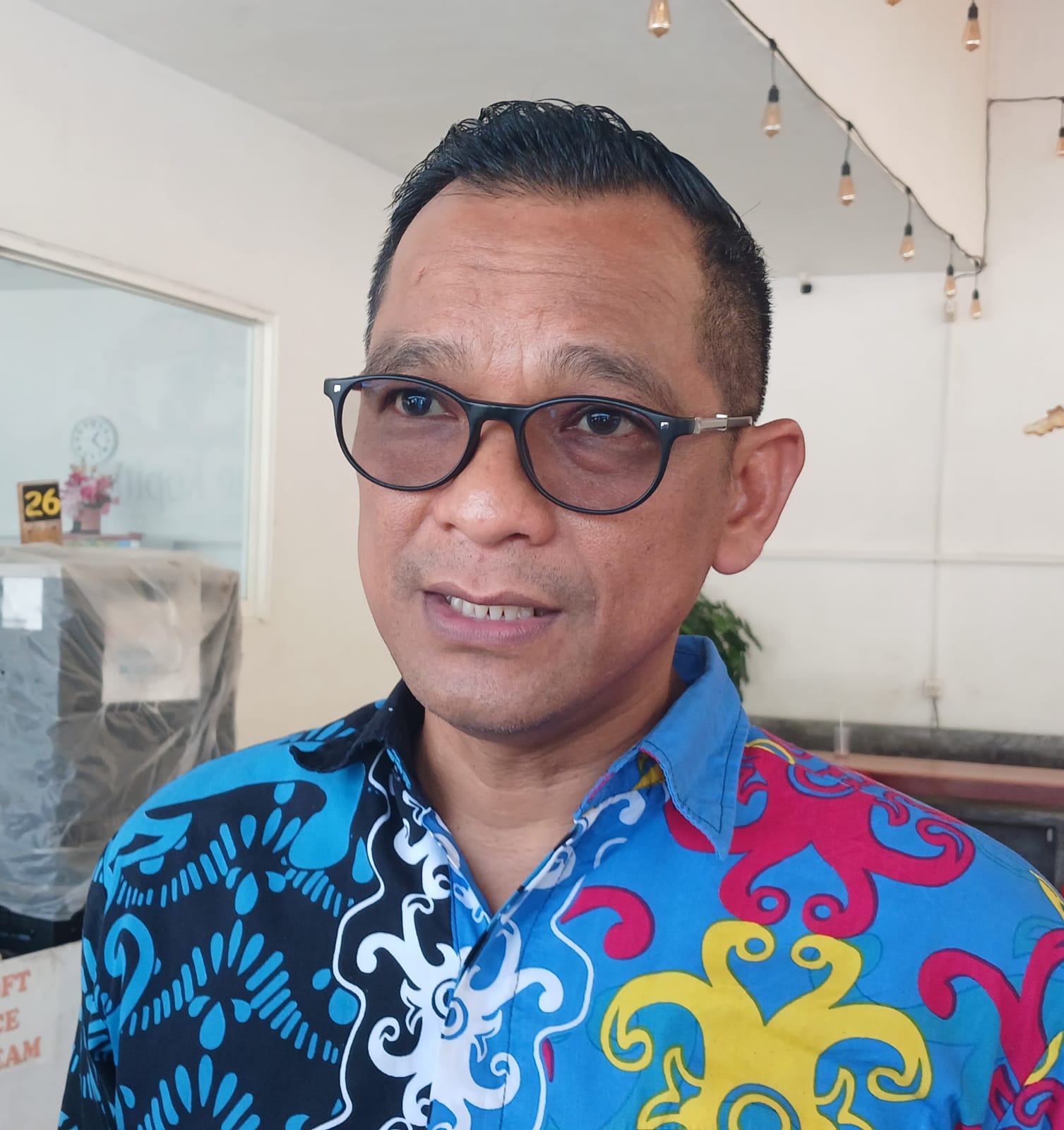 AGUS DIAN ZAKARIA/RADAR TARAKAN Iwan Setiawan Direktur PDAM Tirta Alam Tarakan