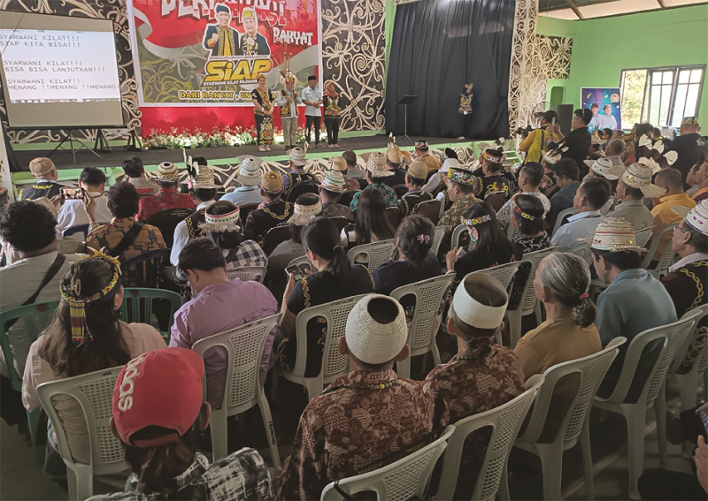 IWAN K/RADAR KALTARA  DEMOKRASI: Pelaksanaan deklarasi dukungan SIAP untuk maju di Pilbup Bulungan tahun 2024.