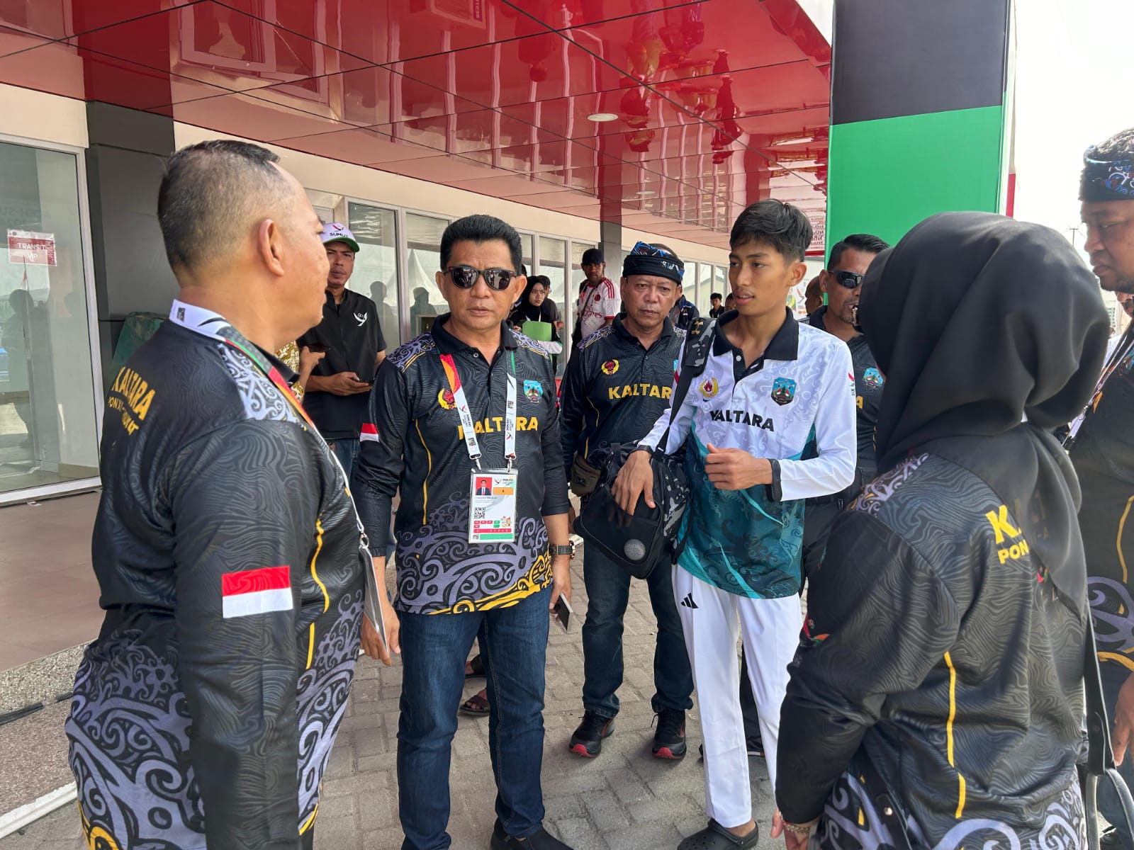 ELIAZAR/RADAR TARAKAN TERHENTI: Atlet taekwondo Kaltara Muhammad Aidil Ilham Pasha harus terhenti di babak 16 besar pada PON XXI.