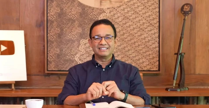 RESPONS: Anies Baswedan belum jadwalkan pertemuan dengan Ridwan Kamil.(YouTube Anies Baswedan)
