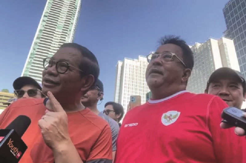 BAKAL DUA PUTARAN: Pasangan bakal calon gubernur dan wakil gubernur Jakarta, Pramono Anung-Rano Karno (Bang Doel) diyakini beri perlawanan sengit di Pilkada Jakarta. (ANTARA/Lifia Mawaddah Putri)