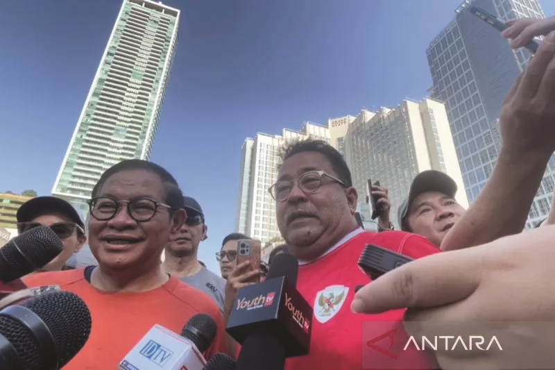 GAGASAN: Calon Gubernur DKI Jakarta Pramono Anung dan wakilnya Rano Karno bertekad memperluas lapangan pekerjaan di Jakarta. (ANTARA/Lifia Mawaddah Putri)