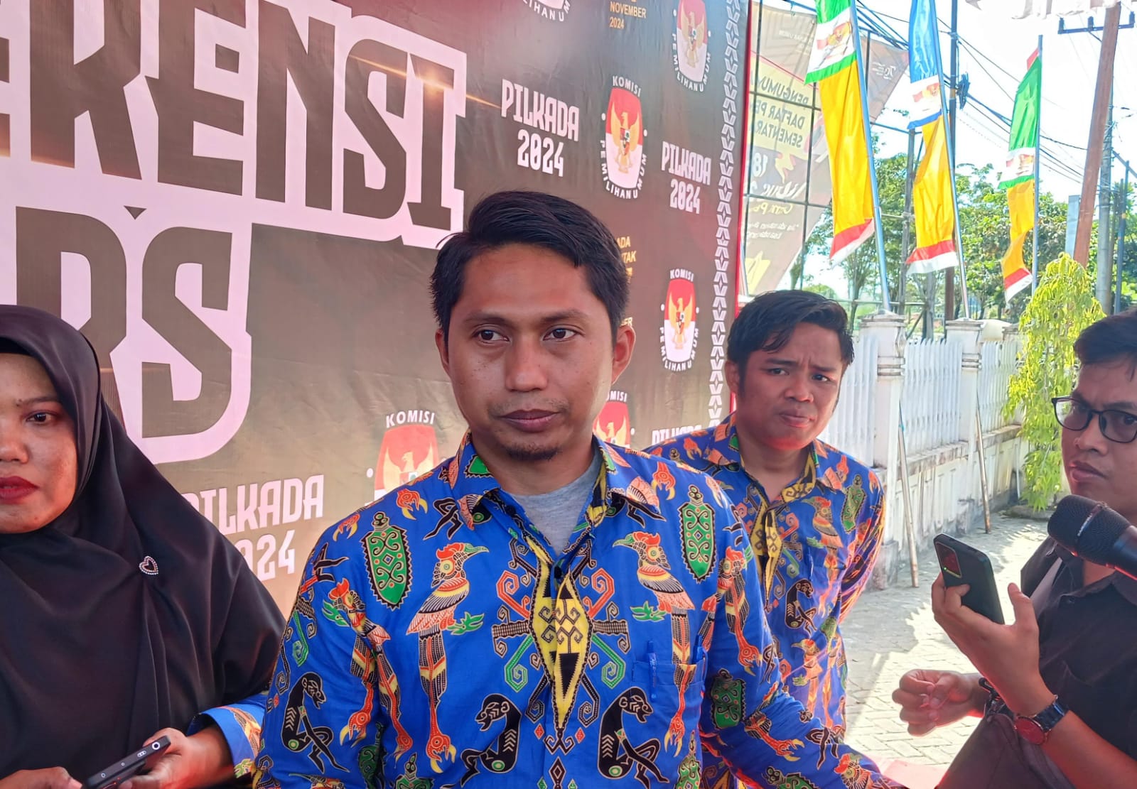 AGUS DIAN ZAKARIA/RADAR TARAKAN Dedi Herdianto Ketua KPU Tarakan