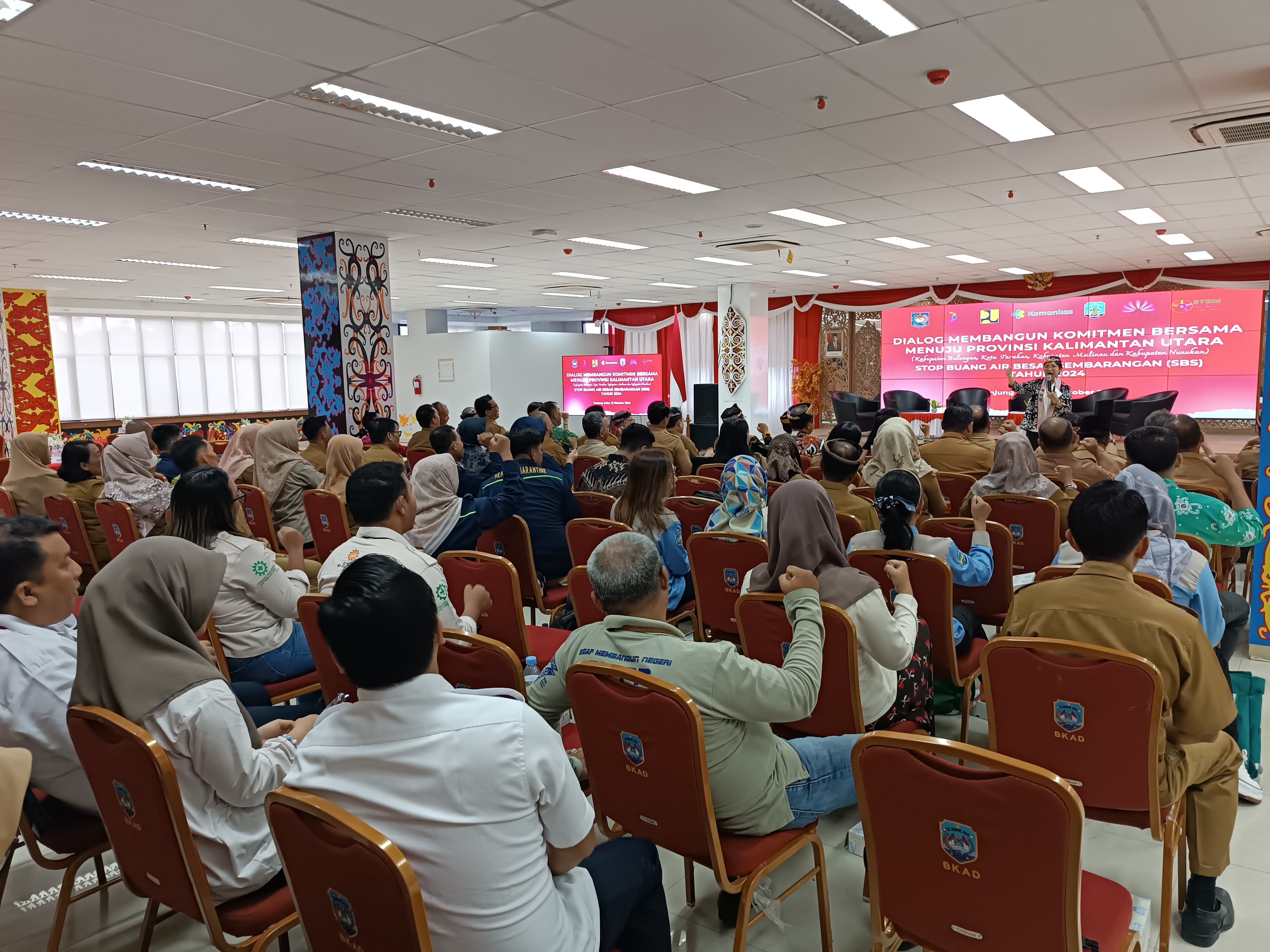 IWAN K/RADAR TARAKAN SETOP: Pelaksanaan dialog membangun komitmen bersama menuju Kaltara SBS.