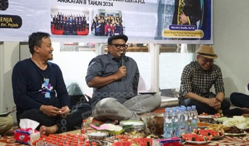 ISTIMEWA FAMILY GATHERING: Pj Bupati PPU Muhammad Zainal Arifin saat menghadiri Family Gathering Humas dan Protokol, Jumat (1/11).