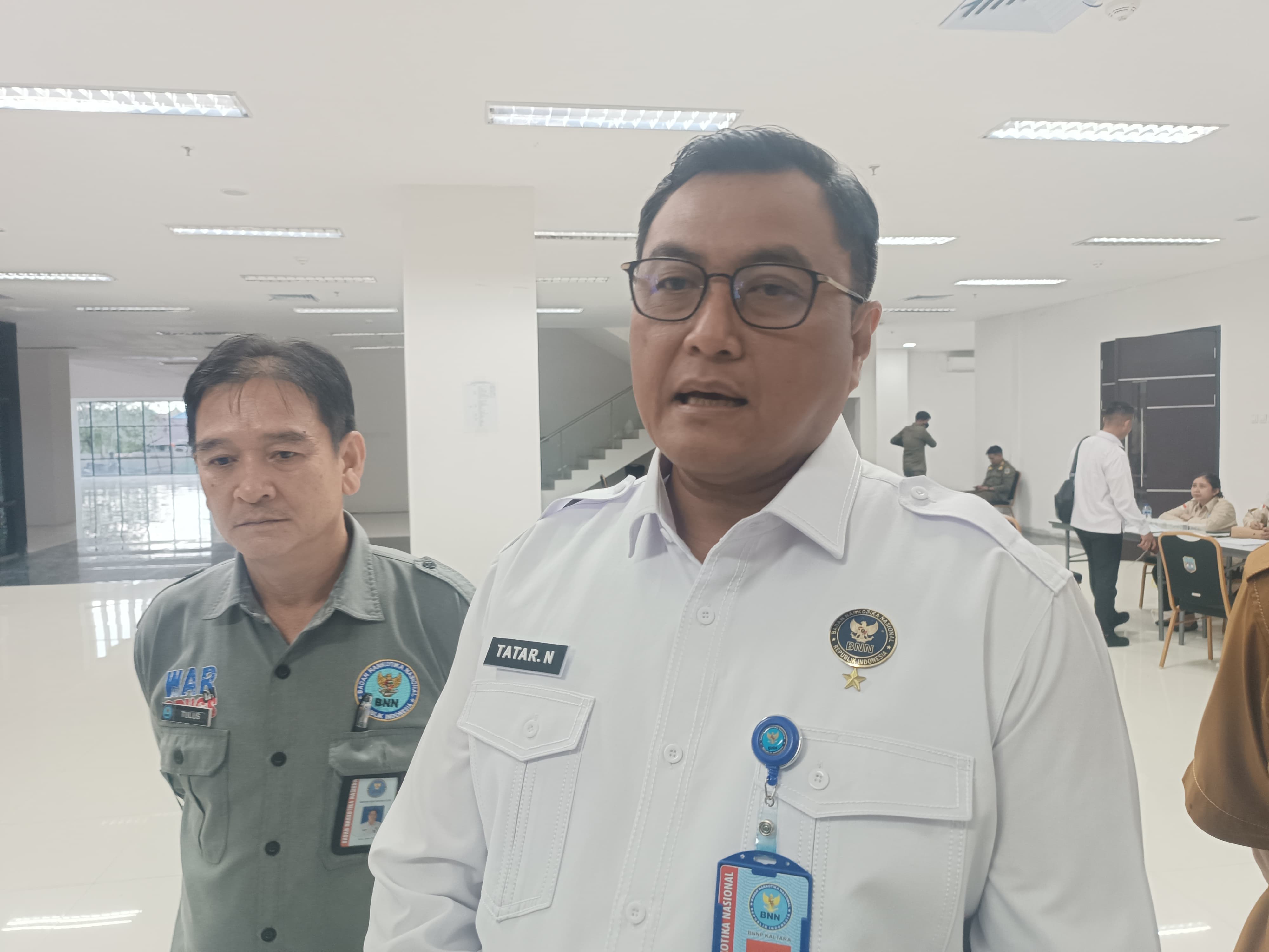 IWAN K/RADAR TARAKAN Foto: Brigjen Pol Tatar Nugroho &ndash; Kepala BNNP Kaltara