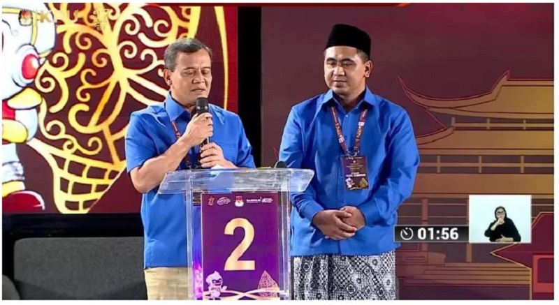 WAKILI SANTRI: Calon Gubernur dan Wakil Gubernur Jawa Tengah Ahmad Luthfi dan Taj Yasin Maimoen. (Istimewa)