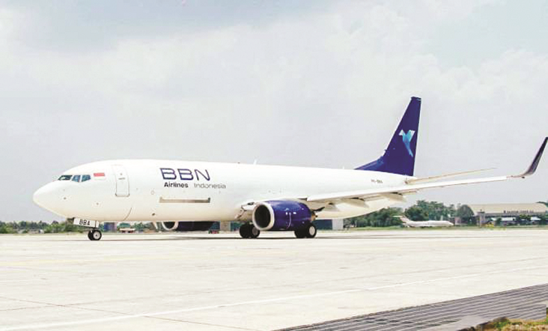 ILUSTRASI/DOKUMEN BBN AIRLINES ILUSTRASI: BBN Airlines yang sempat melayani rute Balikpapan-Jakarta.