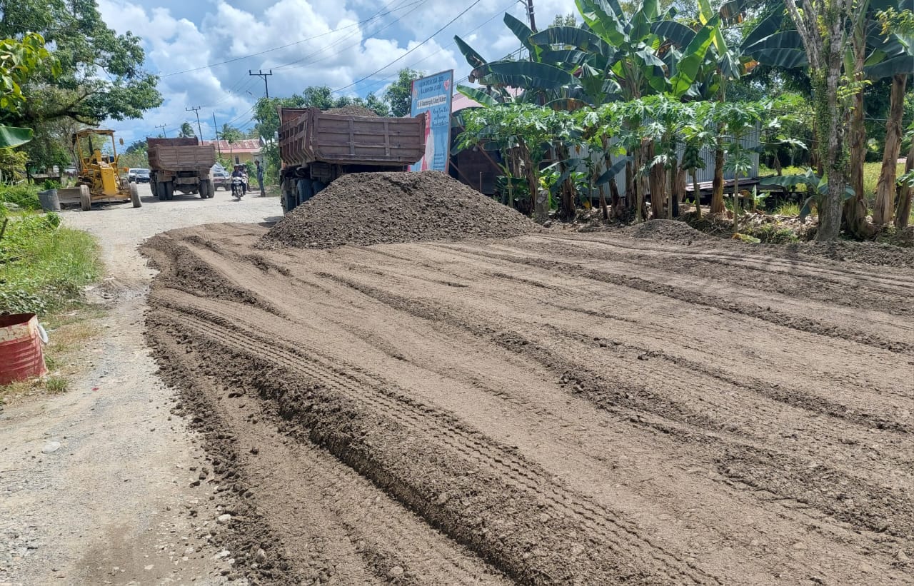 PROYEK FISIK: Pemkab Bulungan terus melakukan percepatan realisasi fisik.