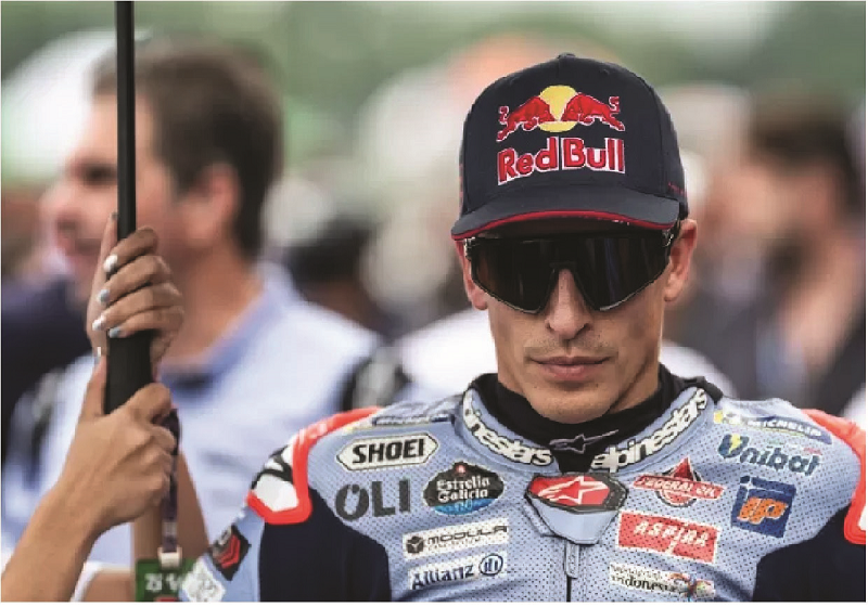 DONY INGIN HASIL: Marc Marquez sempat tergelincir padahal punya peluang tampi di podium kemenangan.