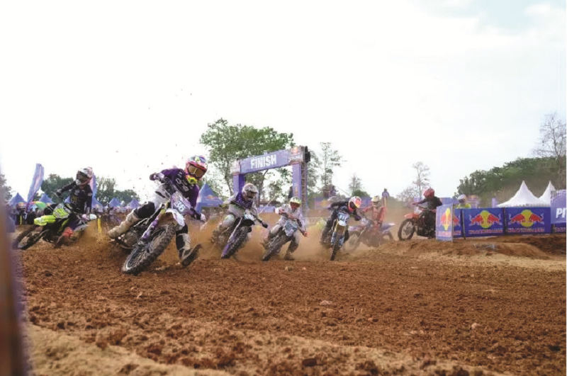 ISTIMEWA KOMPETITIF: Kratingdaeng Supercrosser 2024 Dirtwar Energy sudah menyelesaikan tiga seri balapan.