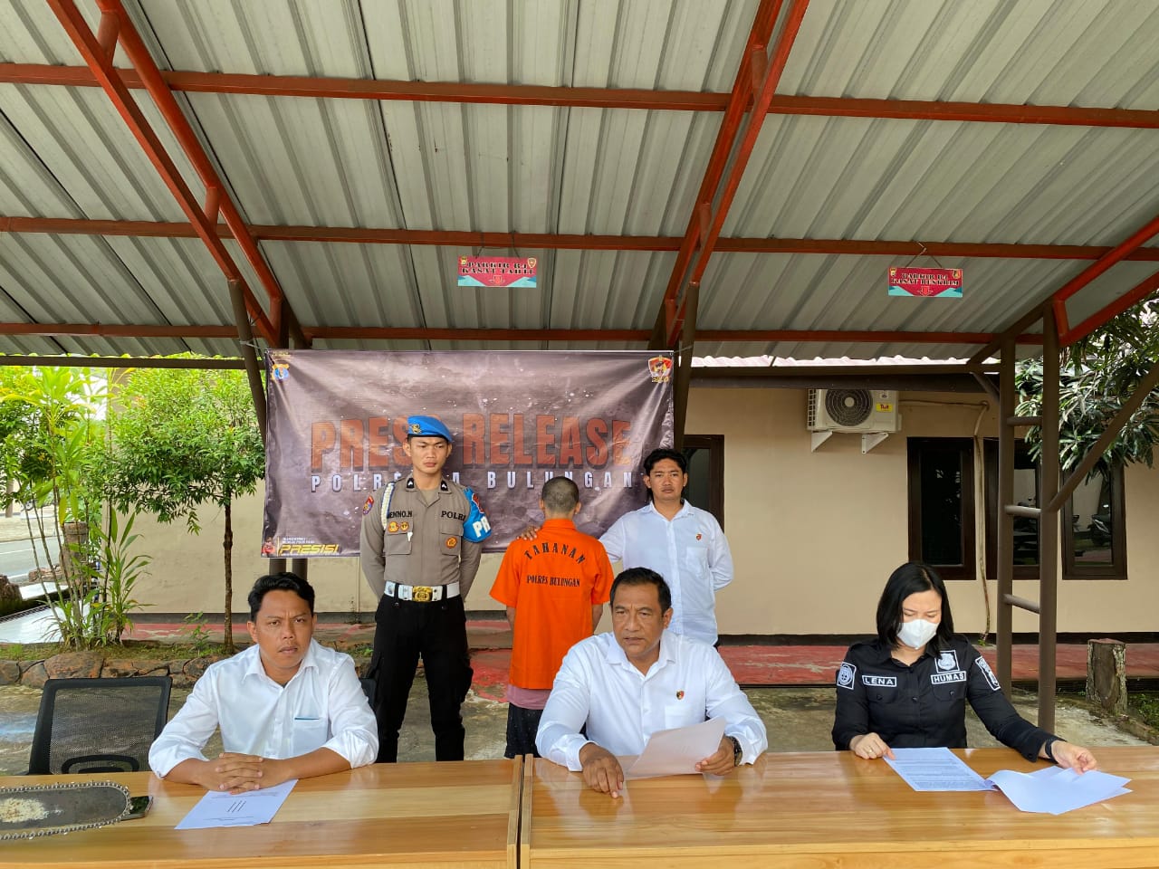 RACHMAD RHOMADHANI/RADAR TARAKAN BERHASIL DIUNGKAP: Polresta Bulungan berhasil mengungkap tiga kasus tindak pidana, yaitu dua kasus curanmor dan satu kasus penggelapan yang terjadi sepanjang Oktober 2