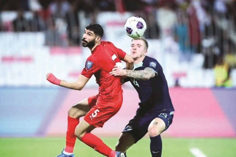 AFC BERAKHIR IMBANG: Timnas Bahrain bermain imbang 2-2 lawan Australia dalam matchday ke-6 babak tiga Kualifikasi Piala Dunia 2026 zona Asia di Bahrain National Stadium pada Rabu (20/11).