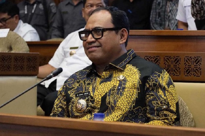 ISTIMEWA RAKER PILKADA: Pj Bupati PPU Dr. M. Zainal Arifin saat menghadiri Rapat Kerja bersama Menteri Dalam Negeri (Mendagri) dan Rapat Dengar Pendapat (RDP) dengan Pj Gubernur serta Pj Bupati/Wali