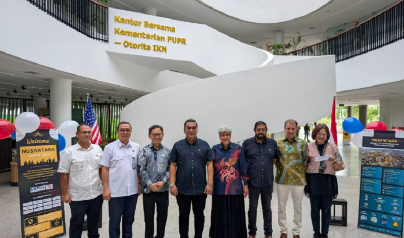 Otorita IKN DILUNCURKAN: Integrated Command and Control Center (ICCC) di IKN yang akan dibangun oleh perusahaan teknologi asal Amerika Serikat.