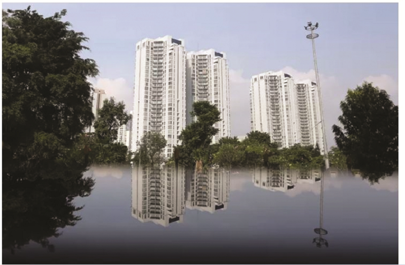 PROPERTI: Hunian vertikal di kawasan Kuningan Jakarta. (SALMAN TOYIBI/JAWA POS)