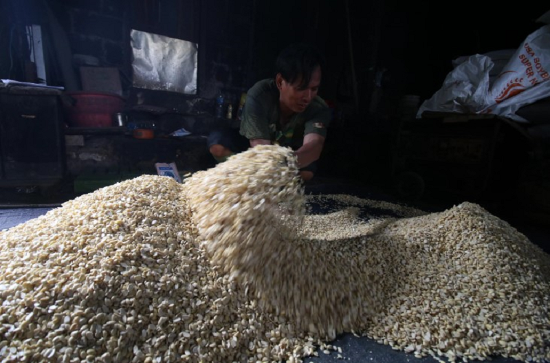 ANGGI PRADITHA/KP SENTRA INDUSTRI: Sentra Industri Kecil Somber menjadi salah satu klaster IKM yang terus bergeliat menyumbang sektor industri pengolahan.