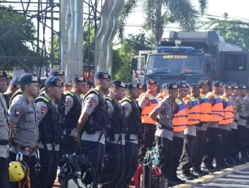 ISTIMEWA APEL: Pengamanan Natal dan Tahun Baru mulai disiapkan demi menjaga kondusivitas.