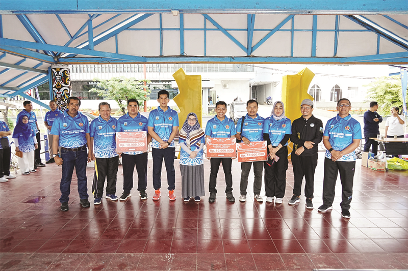 ISTIMEWA SOSIAL: Pelaksanaan Bulan Bakti Karang Taruna oleh Pemprov Kaltara di Tanjung Selor.