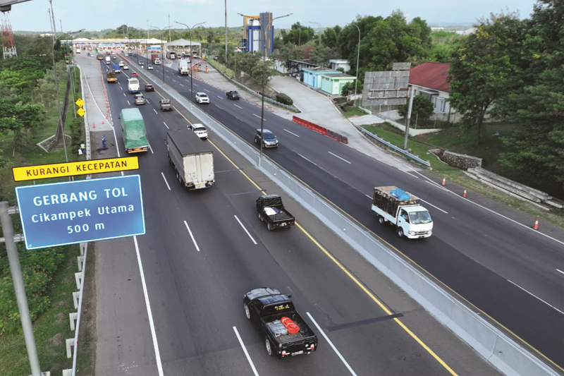 ILUSTRASI JALAN TOL: &nbsp;Pemerintah menyiapkan mudik gratis pada libur Natal dan Tahun Baru. (Dok. Jasa Marga)