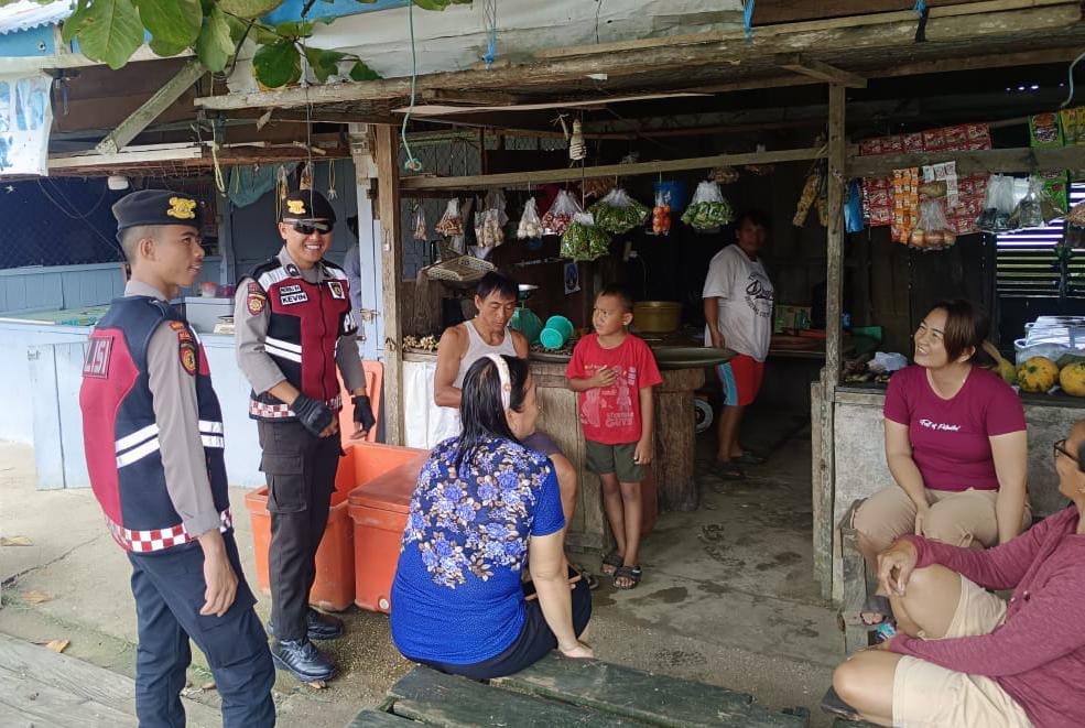 Istimewa TERLIBAT: Polda Kalimantan Utara melalui Tim Ditsamapta intensifkan patroli rutin dengan melibatkan masyarakat.