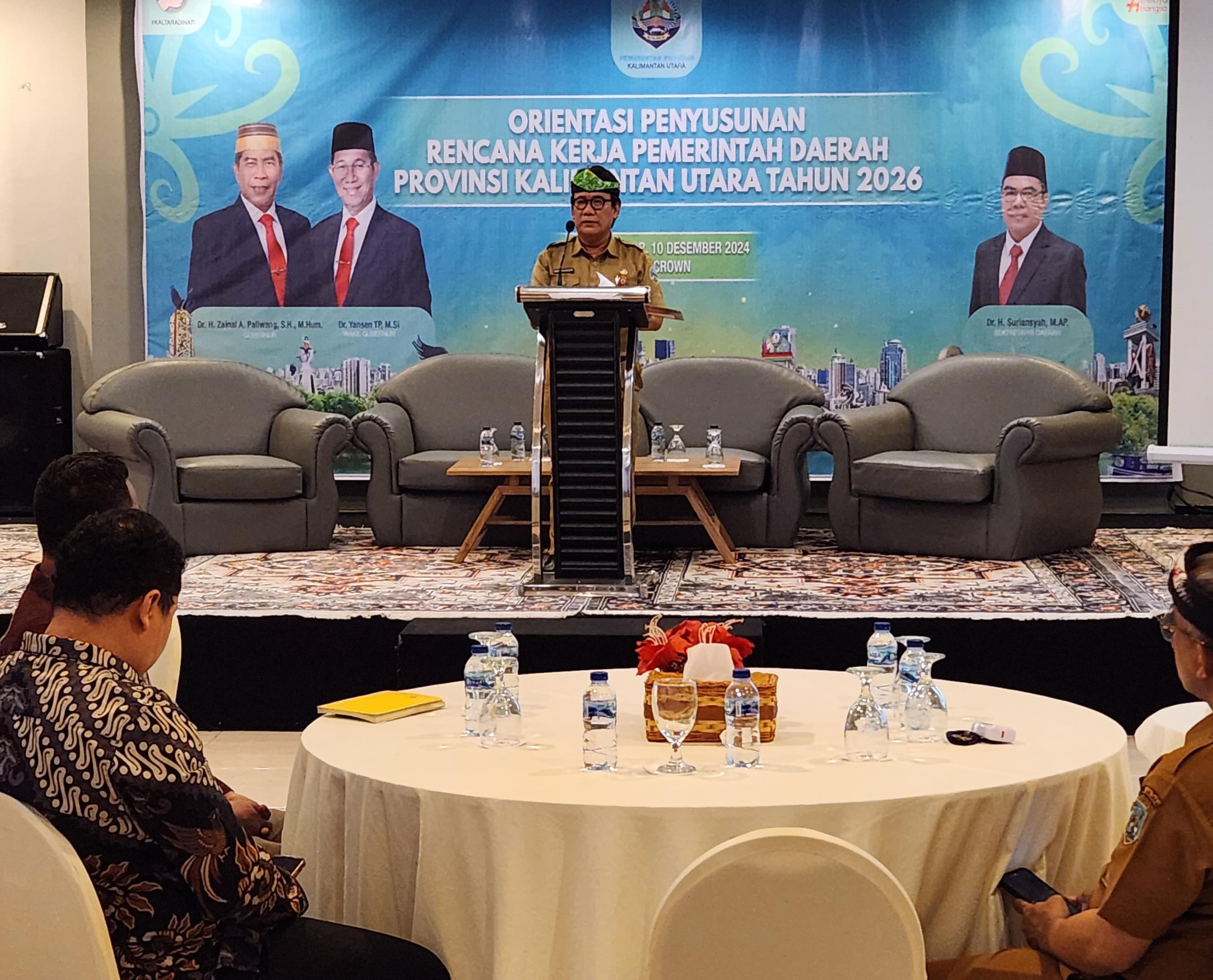 DKIS KALTARA DOKUMEN: Pelaksanaan orientasi RKPD Kaltara tahun 2026 di Tanjung Selor.