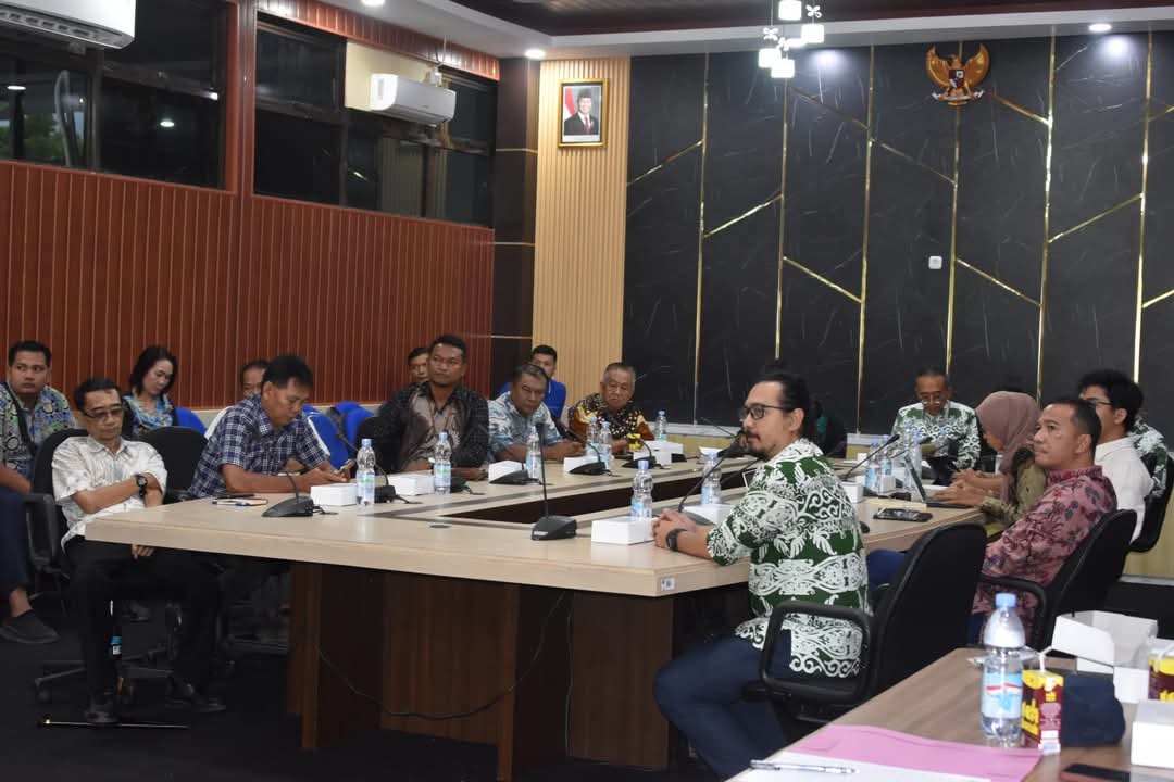 PEMAPARAN: PT KHN melakukan pemaparan di Kantor Bupati Bulungan.
