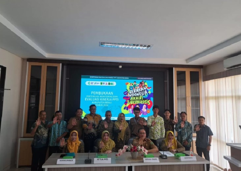 IZZA/BP MONEV: PPTI Berau melakukan monev terkait program pencegahan dan penanggulangan TBC tahun 2024, Senin (16/12).