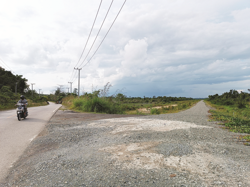 INFRASTRUKTUR: Puspem Kaltara yang menjadi lokasi pembangunan perkantoran Pemprov dan instansi vertikal yang ada di Kaltara. FOTO: IWAN K/RADAR TARAKAN