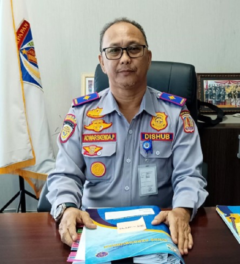 KP Adwar Skenda Putra Kepala Dishub Balikpapan