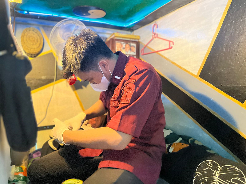 DOK LAPAS  RAZIA: Tim gabungan melakukan razia di Lapas Tarakan.