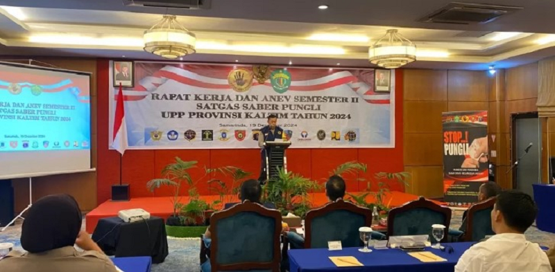 ISTIMEWA AGENDA: Rapat Kerja dan Analisis Evaluasi Semester II Tahun 2024 di Hotel Bumi Senyiur, Samarinda, Kamis (19/12).