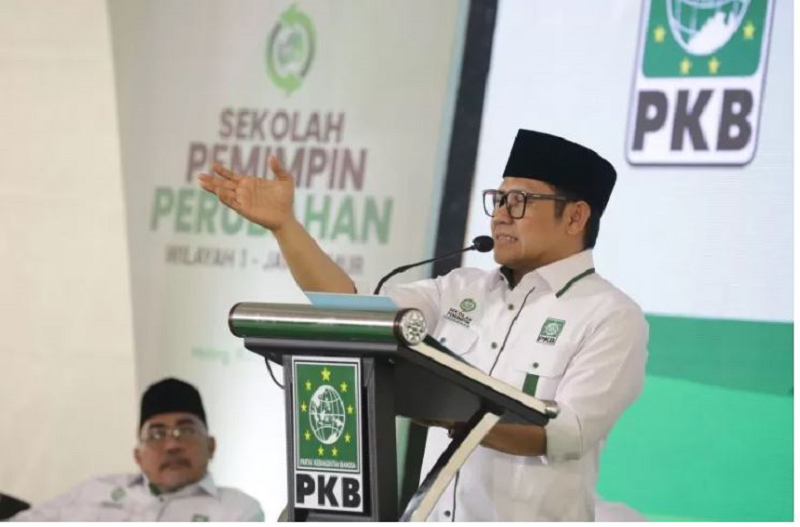 BERI PERHATIAN: Ketua Umum Partai Kebangkitan Bangsa (PKB) Muhaimin Iskandar alias Cak Imin. (ANTARA/HO-PKB)